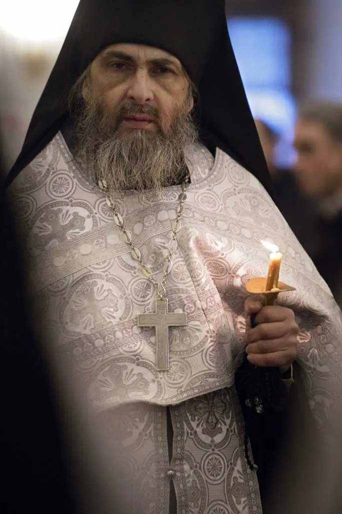 В Даниловом монастыре состоялось отпевание новопреставленного иеромонаха Луки (Филатова)