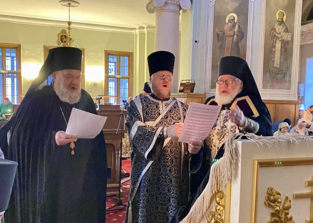 Епископ Алексий возглавил утреню с чтением Великого канона преподобного Андрея Критского