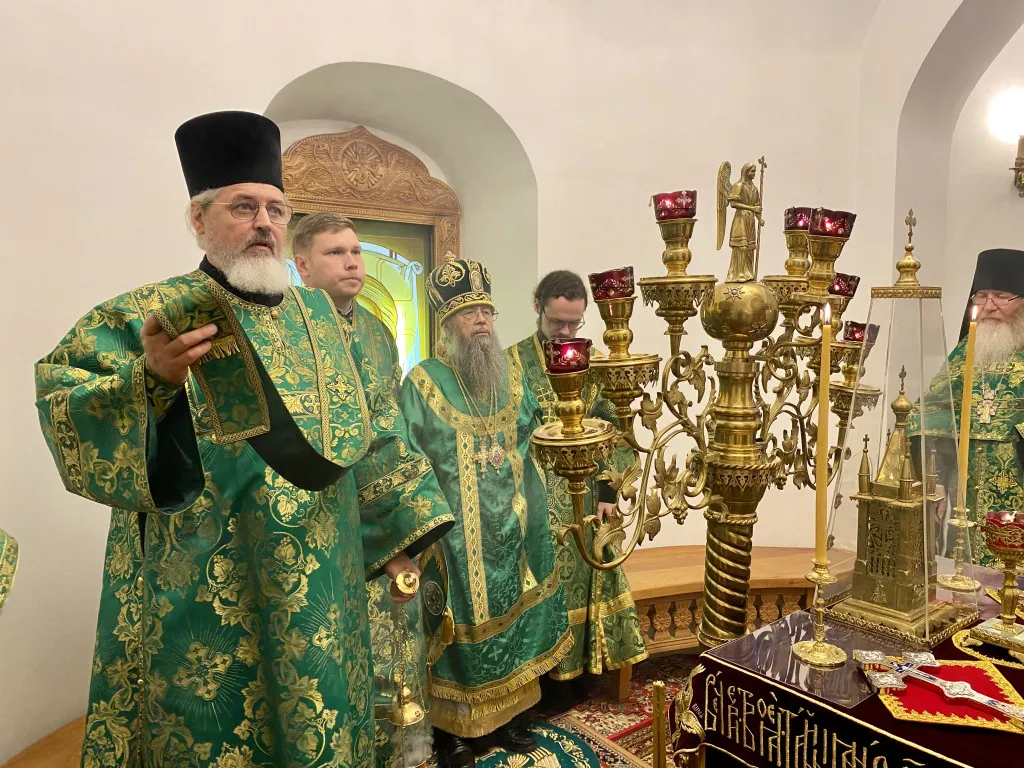 В первый день церковного новолетия Данилова обитель почтила память преподобного Симеона Столпника