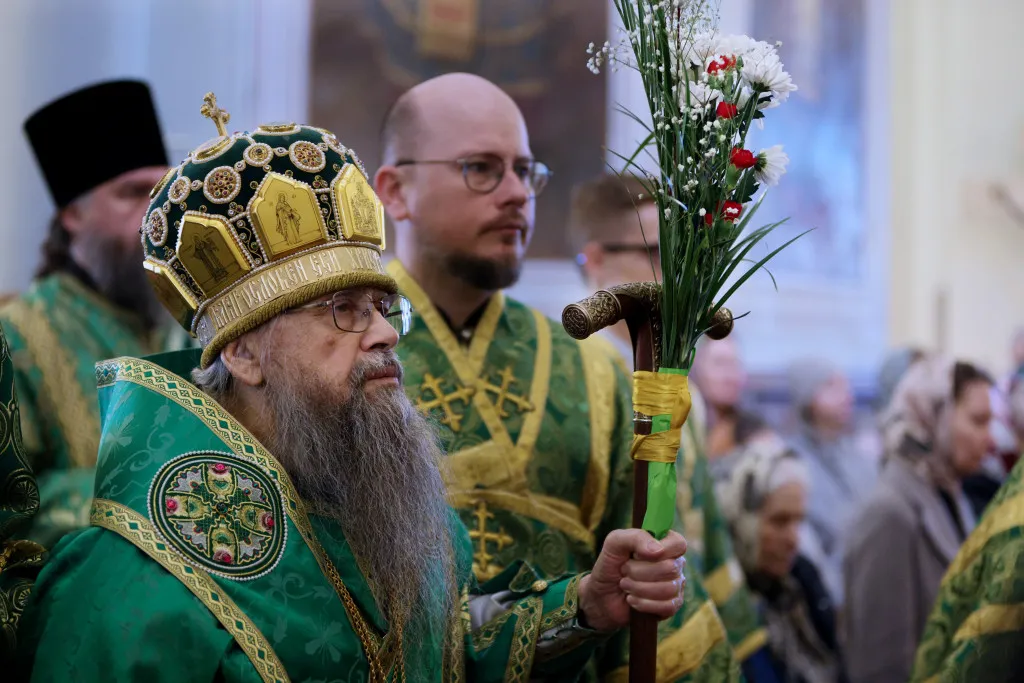 В праздник Входа Господня в Иерусалим в обители князя Даниила прошли торжественные богослужения