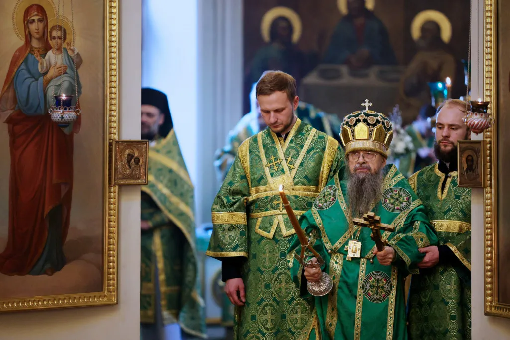 В праздник Входа Господня в Иерусалим в обители князя Даниила прошли торжественные богослужения