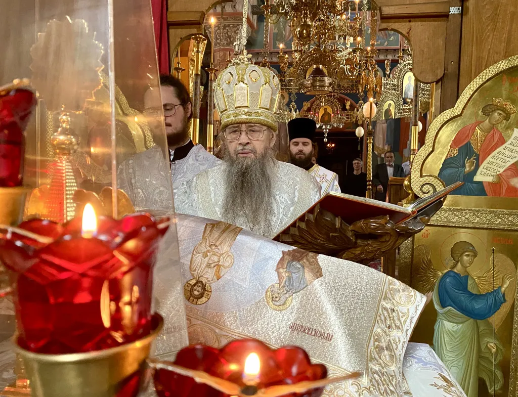 Епископ Алексий возглавил престольные торжества на Свято-Преображенском подворье Данилова монастыря