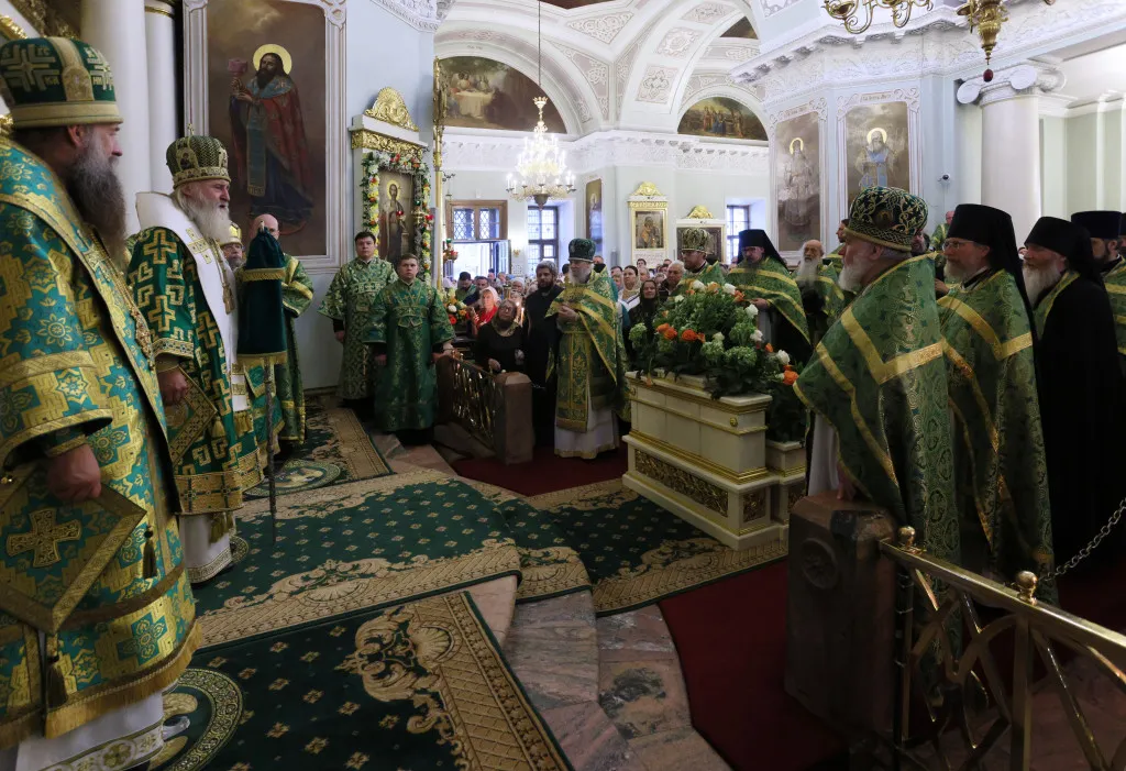 Данилова обитель торжественно отметила престольный праздник - обретение мощей святого благоверного князя Даниила Московского