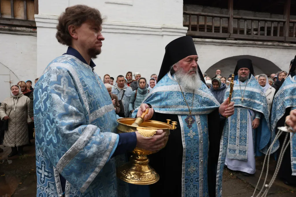 В Даниловом монастыре прошли торжественные богослужения праздника Покрова Божией Матери
