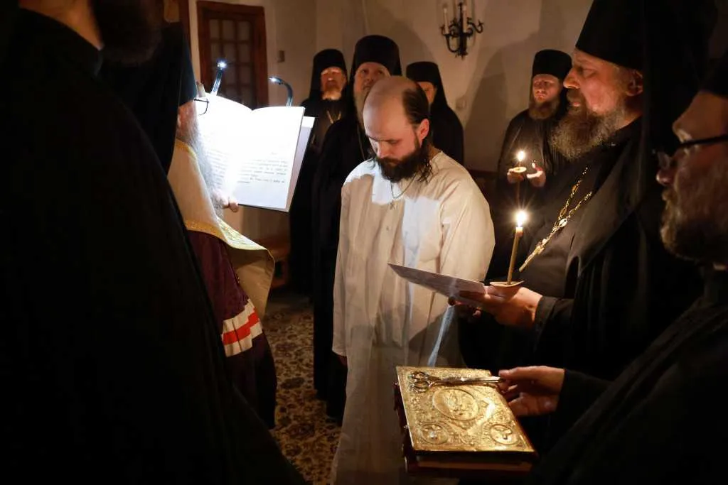 В Даниловом монастыре совершен монашеский постриг