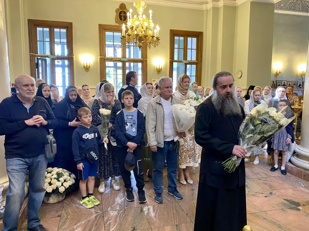 В день памяти святителя Алексия Московского в обители князя Даниила была совершена торжественная Литургия