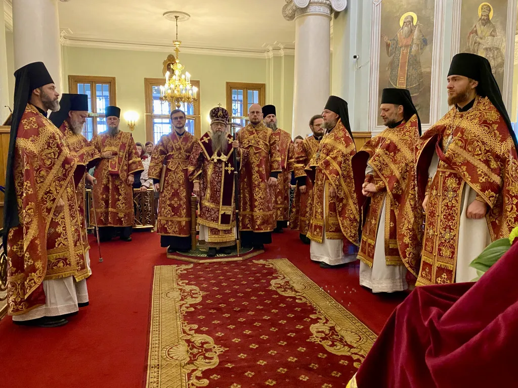 Обитель князя Даниила встретила праздник Воздвижения Честного и Животворящего Креста Господня