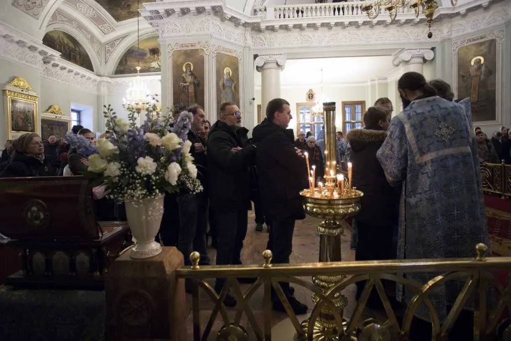 В Даниловой обители встретили праздник Введения во храм Пресвятой Богородицы