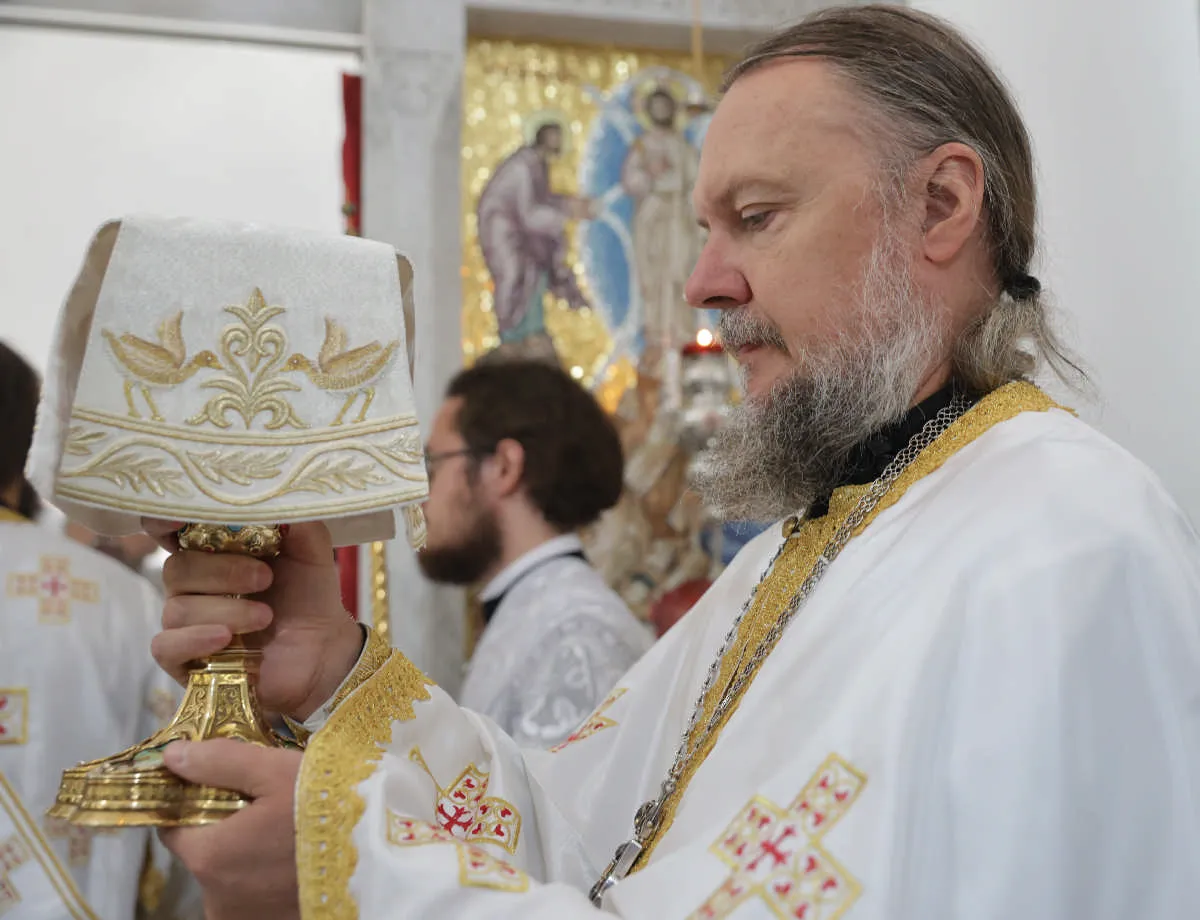 Епископ Алексий возглавил престольные торжества в Свято-Преображенском скиту Данилова монастыря
