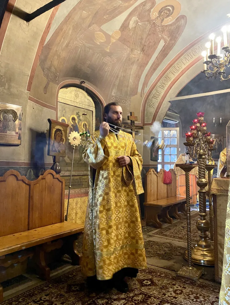 Божественная Литургия в Даниловой обители в Неделю 13-ю по Пятидесятнице