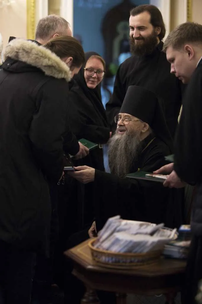 Служение епископа Алексия 11 февраля