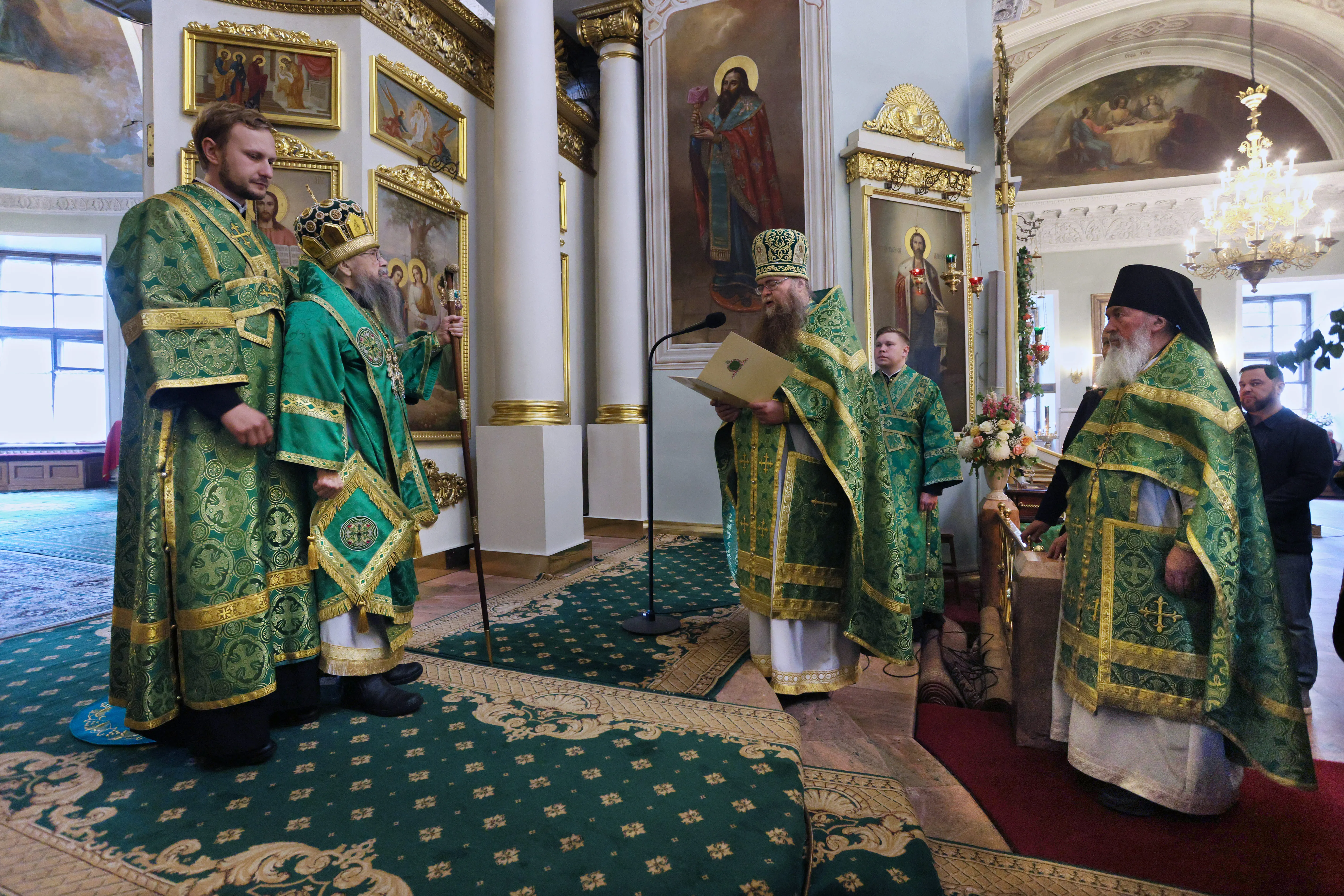 В день памяти святителя Алексия Московского в обители князя Даниила прошли торжественные богослужения