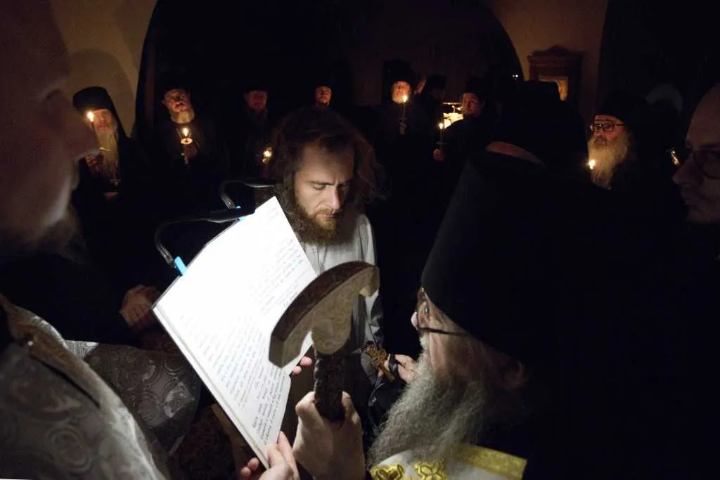 В Даниловом монастыре совершен монашеский постриг