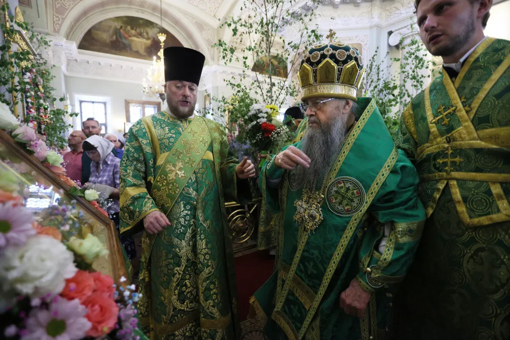 Обитель князя Даниила встретила праздник Святой Троицы