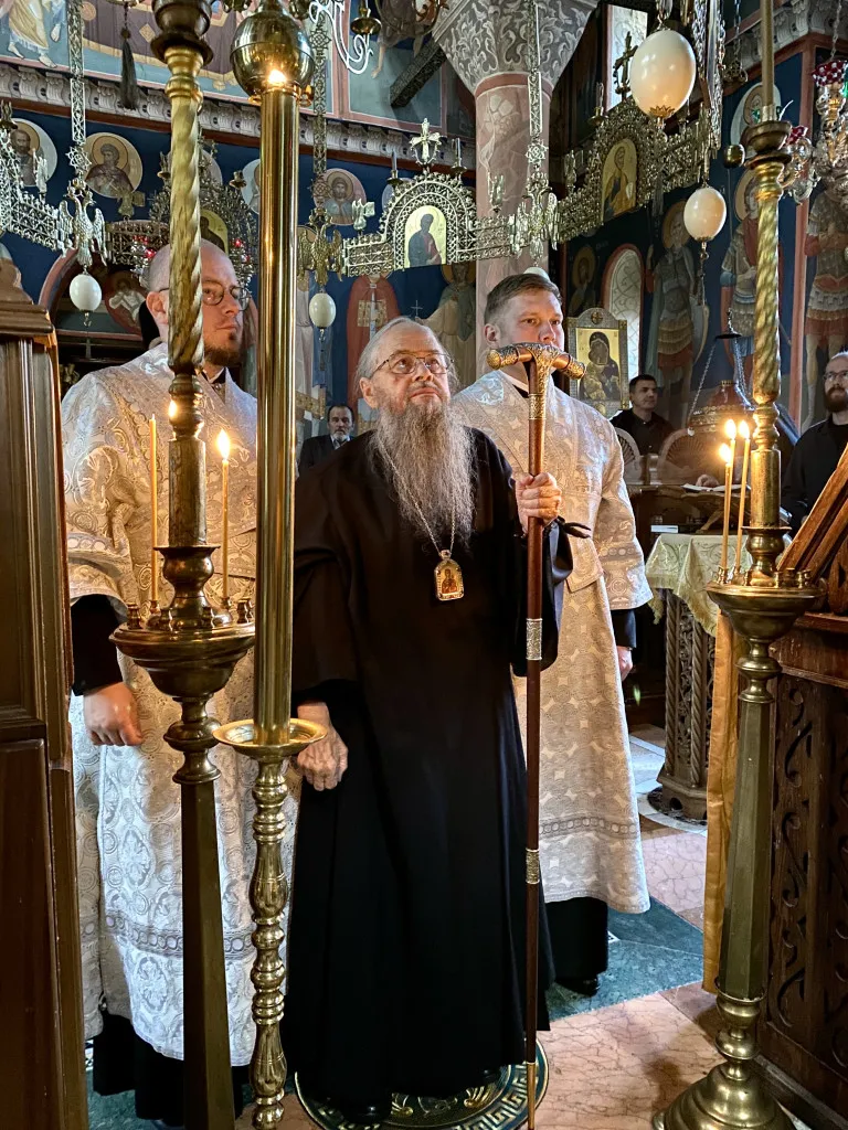 Епископ Алексий возглавил престольные торжества на Свято-Преображенском подворье Данилова монастыря