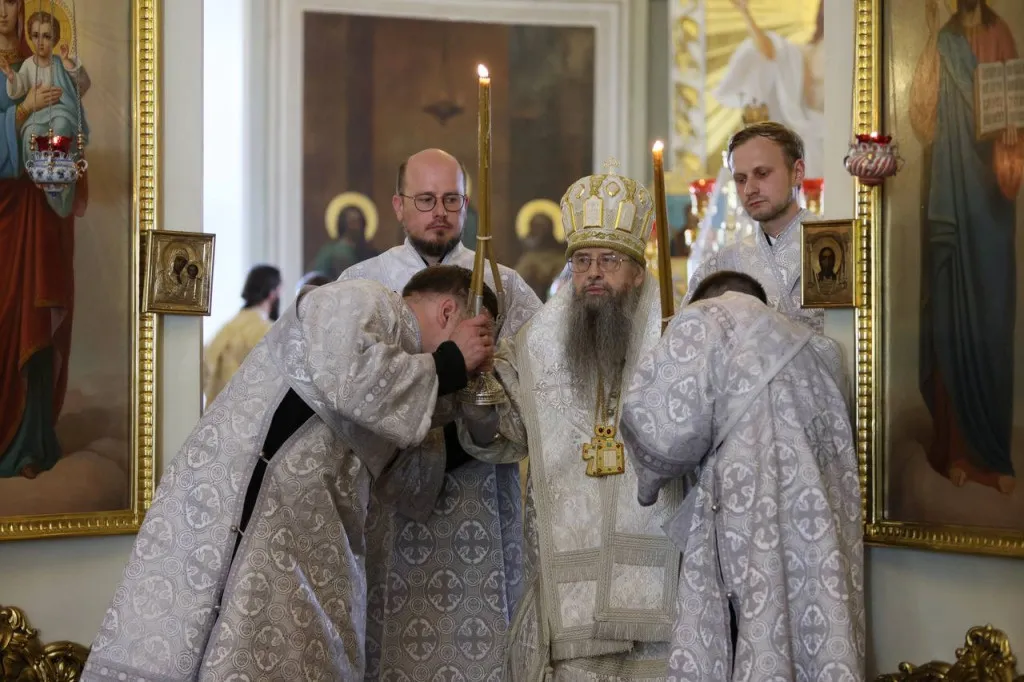 Данилова обитель встретила праздник Вознесения Господня