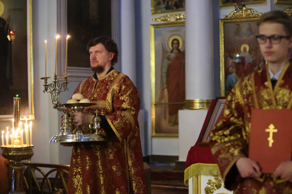 Обитель князя Даниила встретила праздник Воздвижения Честного и Животворящего Креста Господня