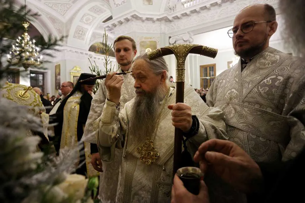 В обители князя Даниила встретили праздник Рождества Христова