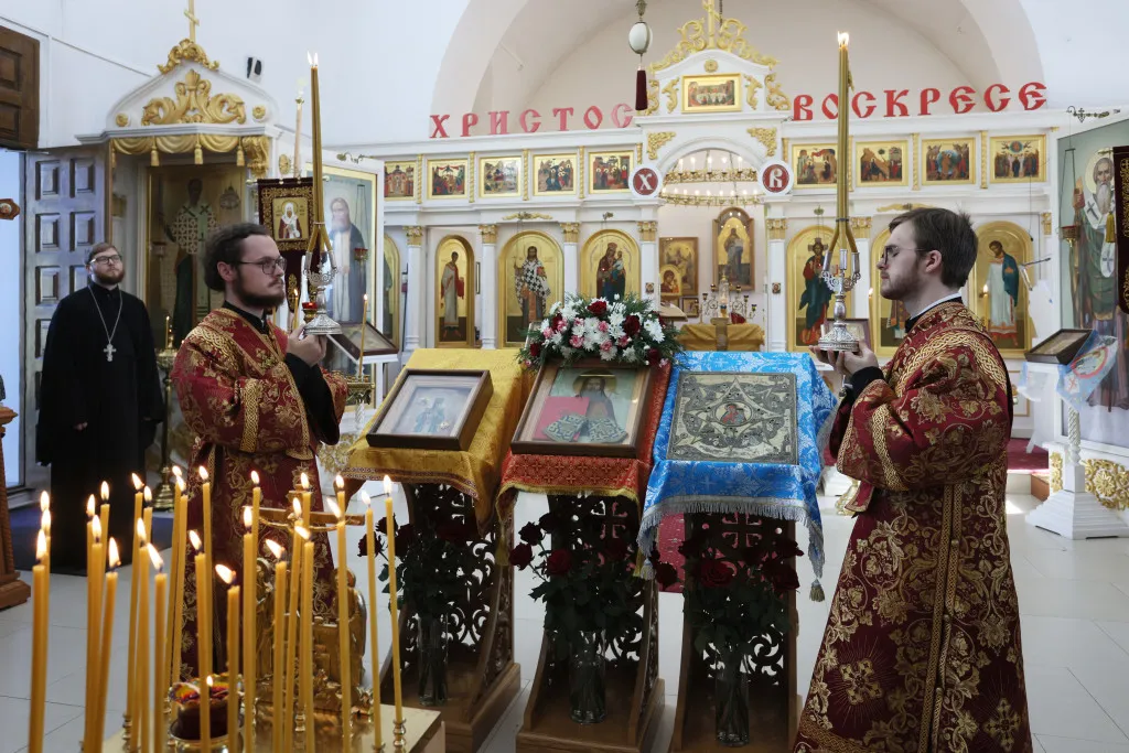 Епископ Алексий, братия и сотрудники Даниловой обители посетили город Кашин