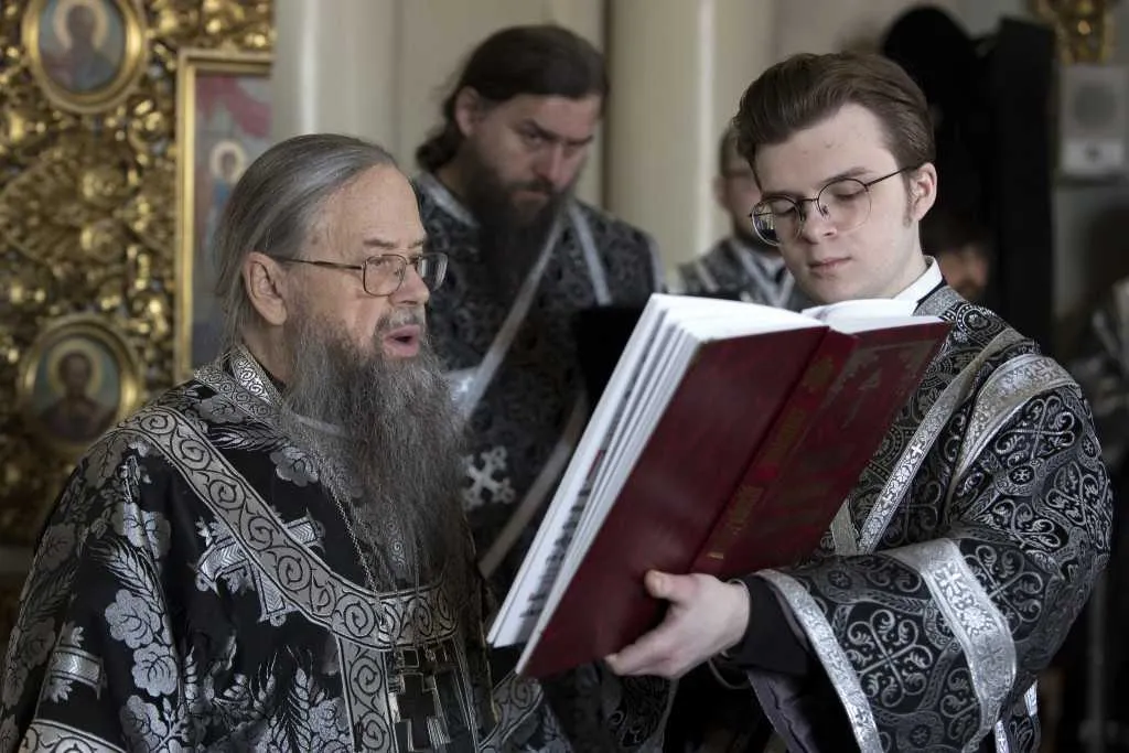 Литургия Преждеосвященных Даров в Даниловой обители