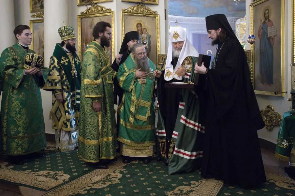 Святейший Патриарх Кирилл возглавил престольные торжества в обители князя Даниила