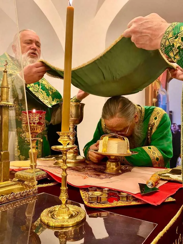 В Даниловой обители совершены богослужения в честь престольного праздника и начала индикта