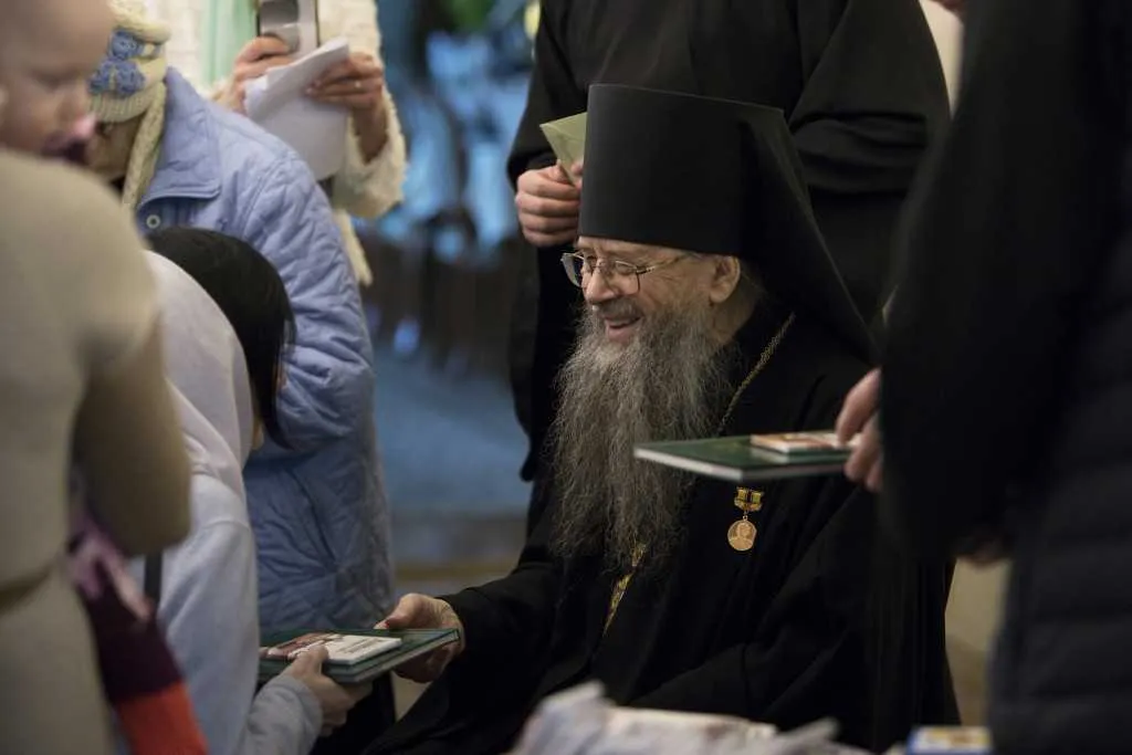 Служение епископа Алексия 11 февраля