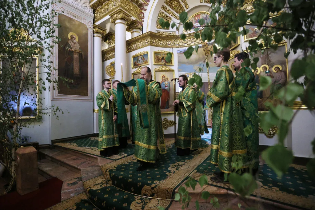 Обитель князя Даниила встретила праздник Святой Троицы