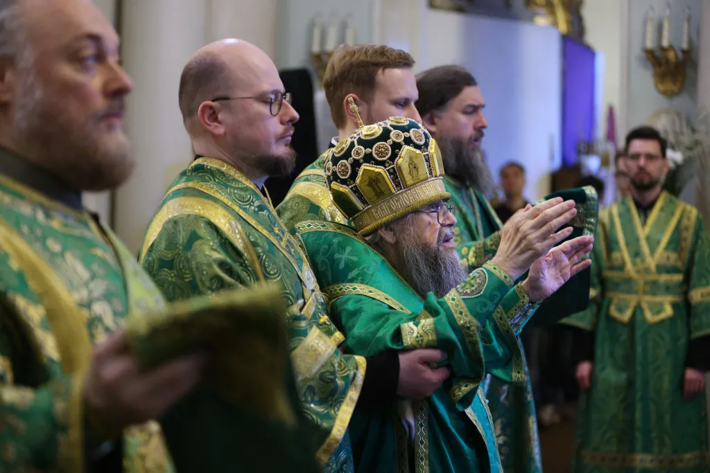 В праздник Входа Господня в Иерусалим в обители князя Даниила прошли торжественные богослужения