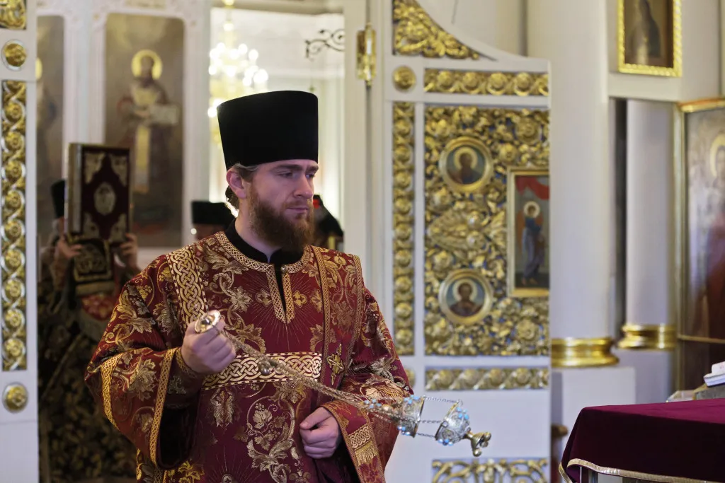 В Даниловой обители прошли торжественные богослужения праздника Воздвижения Креста Господня