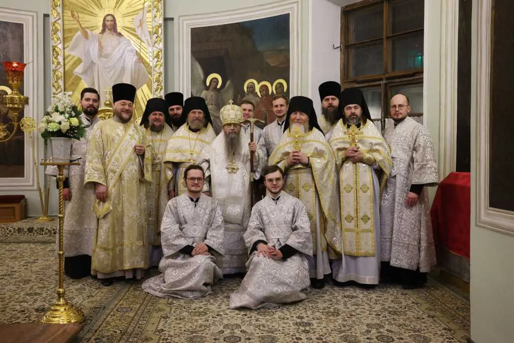 В обители князя Даниила встретили праздник Рождества Христова