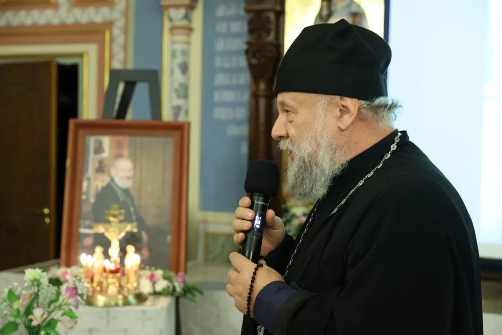 Епископ Алексий принял участие в вечере памяти протоиерея Глеба Каледы