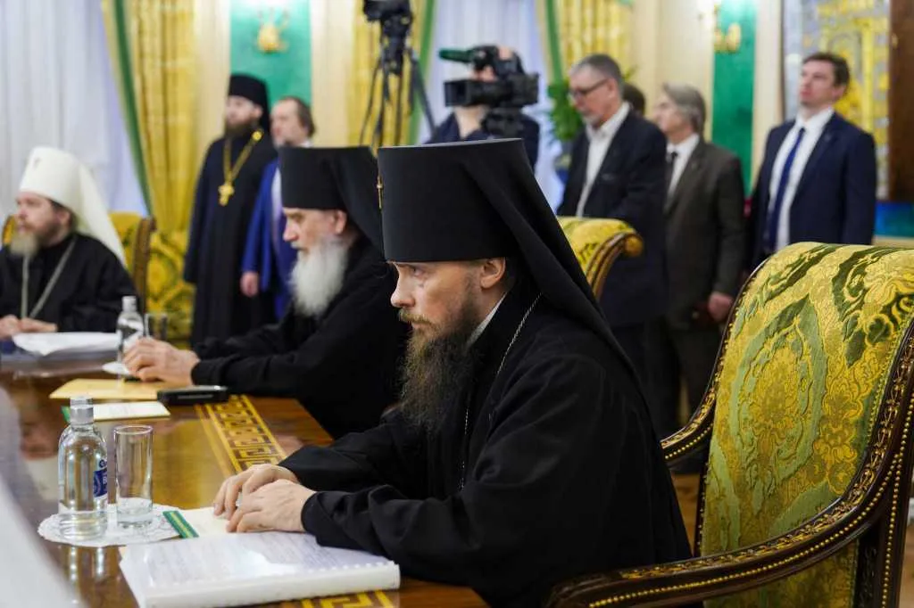 Святейший Патриарх Кирилл возглавил первое в 2023 году заседание Священного Синода