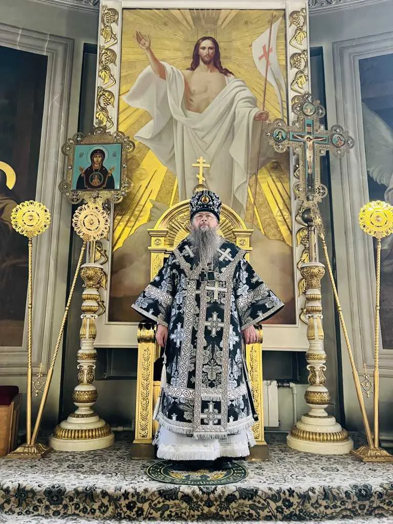 Епископ Алексий в обители князя Даниила совершил первую в этом году Литургию Преждеосвященных Даров