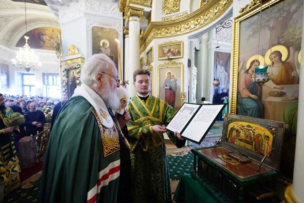 Святейший Патриарх Кирилл возглавил престольные торжества в обители князя Даниила