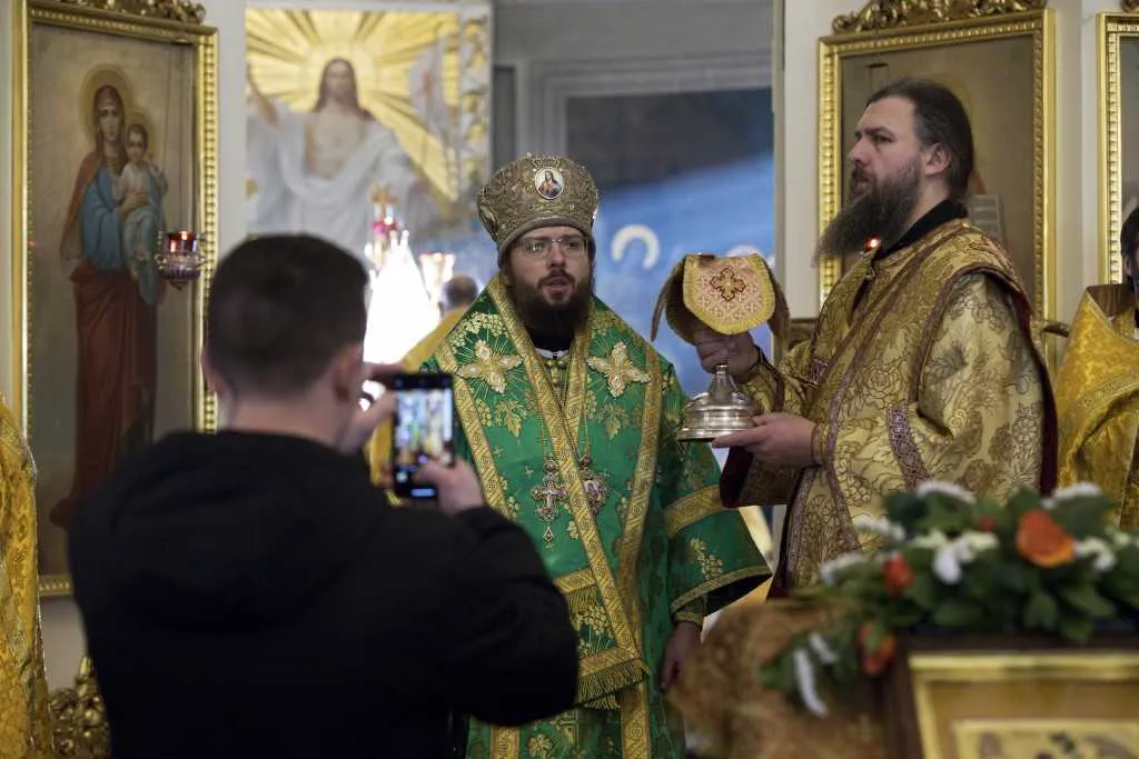 Служение епископа Алексия 11 февраля