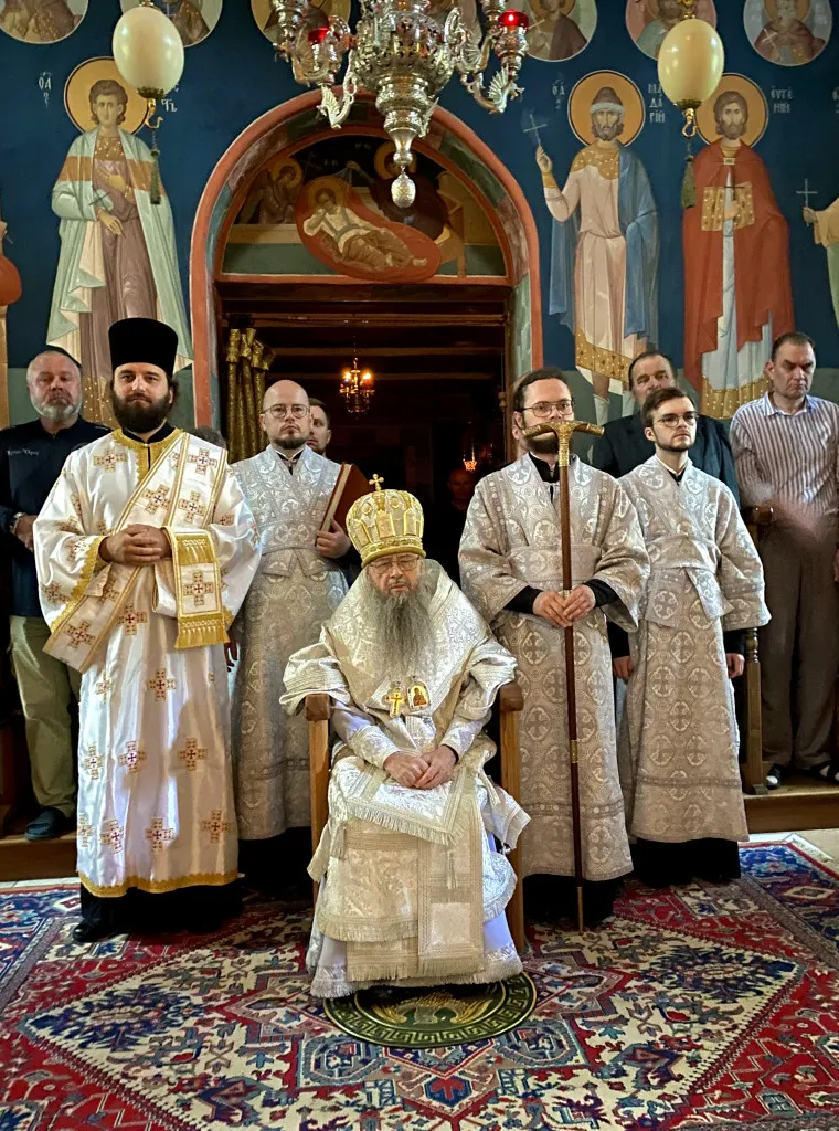 Епископ Алексий возглавил престольные торжества на Свято-Преображенском подворье Данилова монастыря