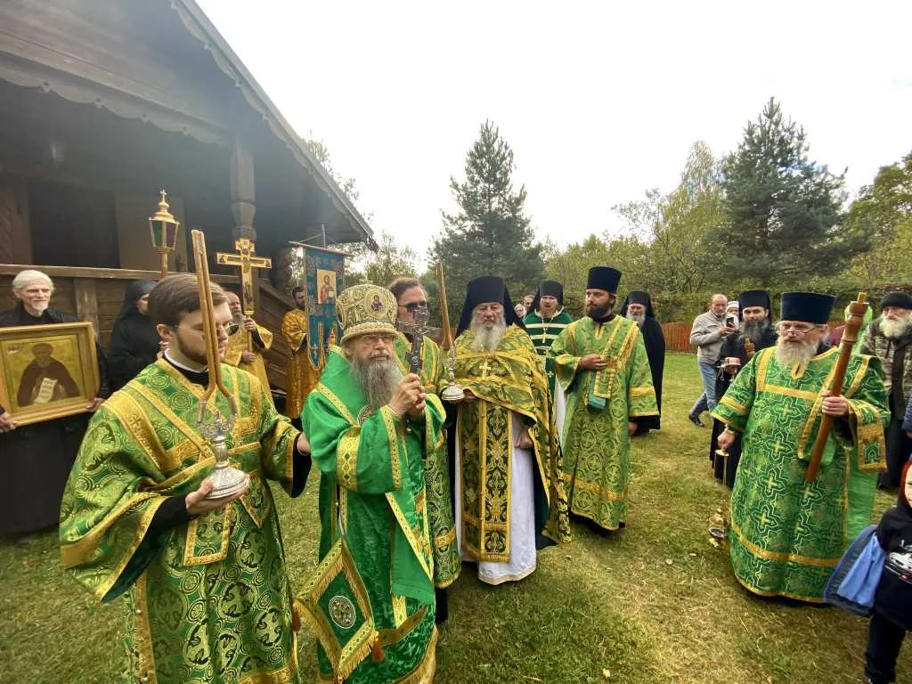 В день памяти преподобного Сергия Радонежского в скиту Данилова монастыря прошли престольные торжества