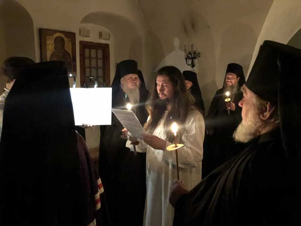 В Даниловом монастыре совершен монашеский постриг