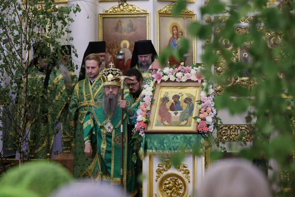 Обитель князя Даниила встретила праздник Святой Троицы