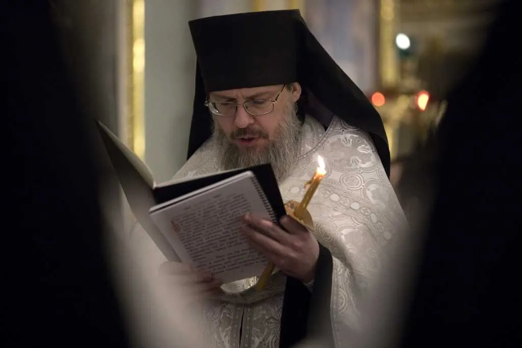 В Даниловом монастыре состоялось отпевание новопреставленного иеромонаха Луки (Филатова)