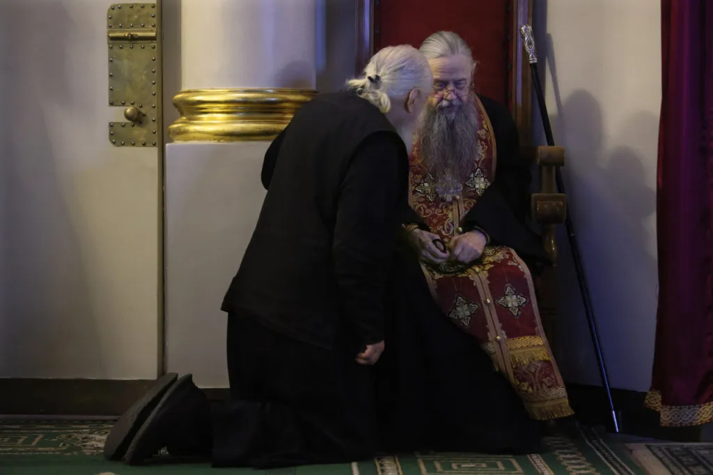 Обитель князя Даниила встретила праздник Воздвижения Честного и Животворящего Креста Господня