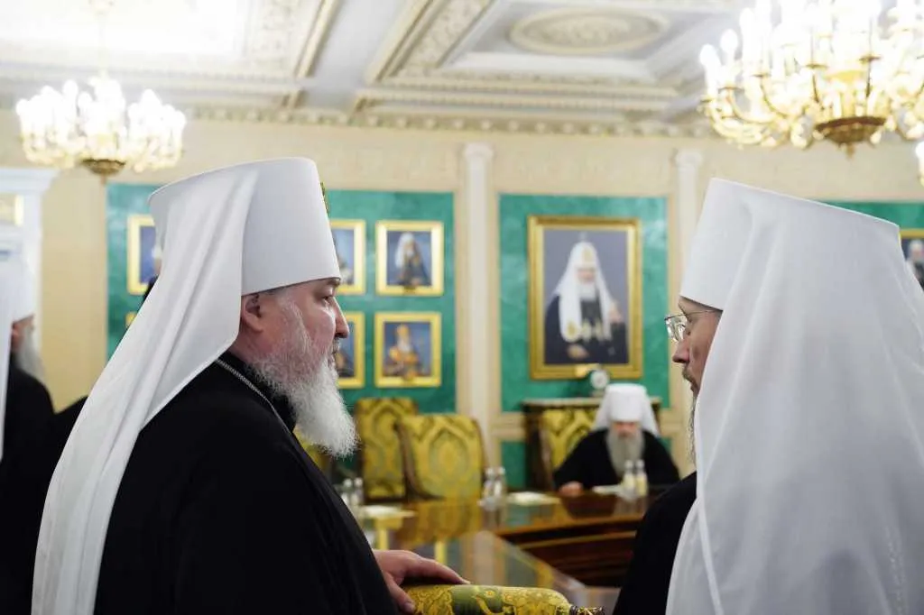 В Синодальной резиденции в Даниловом монастыре состоялось заседание Священного Синода