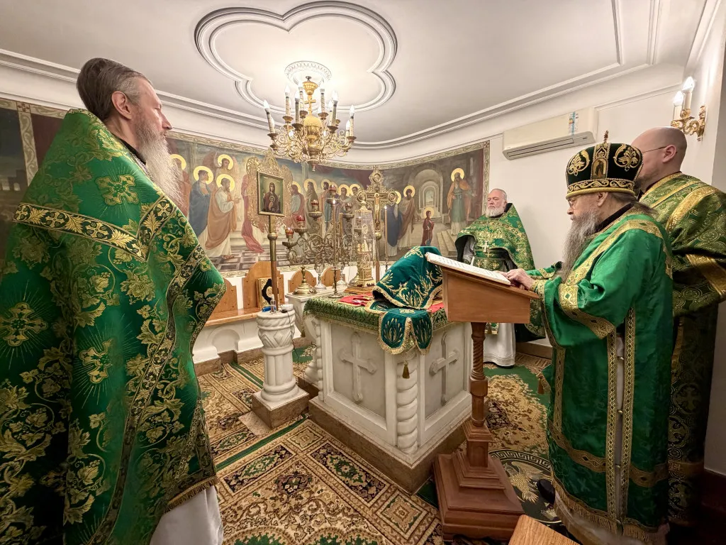 В день памяти преподобного Серафима Саровского в Даниловом монастыре молитвенно отметили престольный праздник