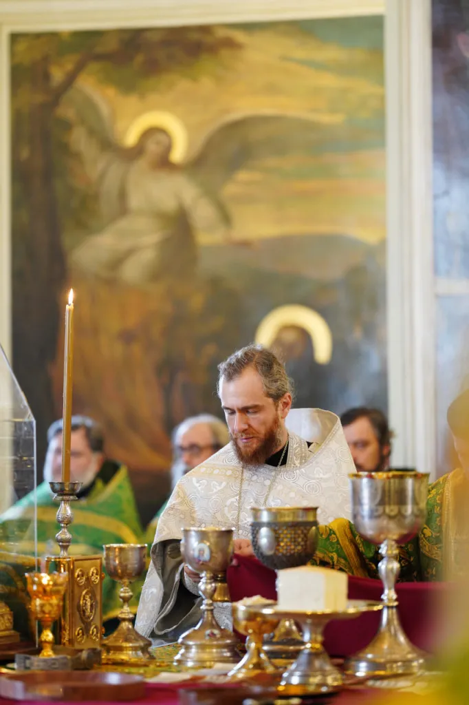 Святейший Патриарх Кирилл возглавил престольные торжества в Даниловом монастыре и совершил пресвитерскую хиротонию насельника обители