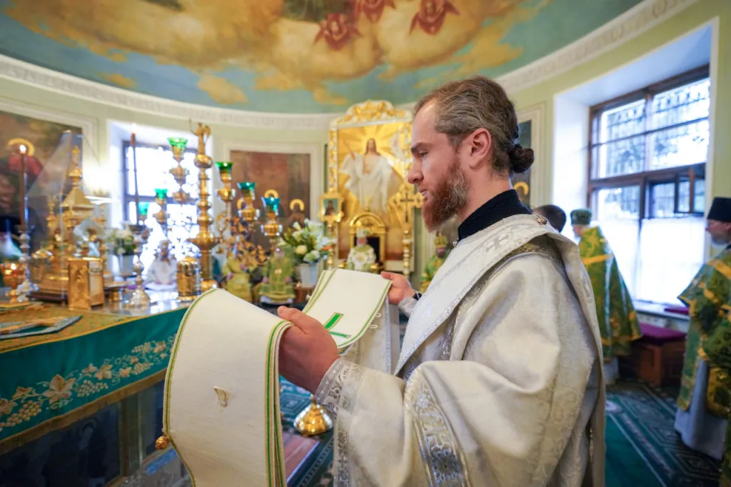 Святейший Патриарх Кирилл возглавил престольные торжества в Даниловом монастыре и совершил пресвитерскую хиротонию насельника обители