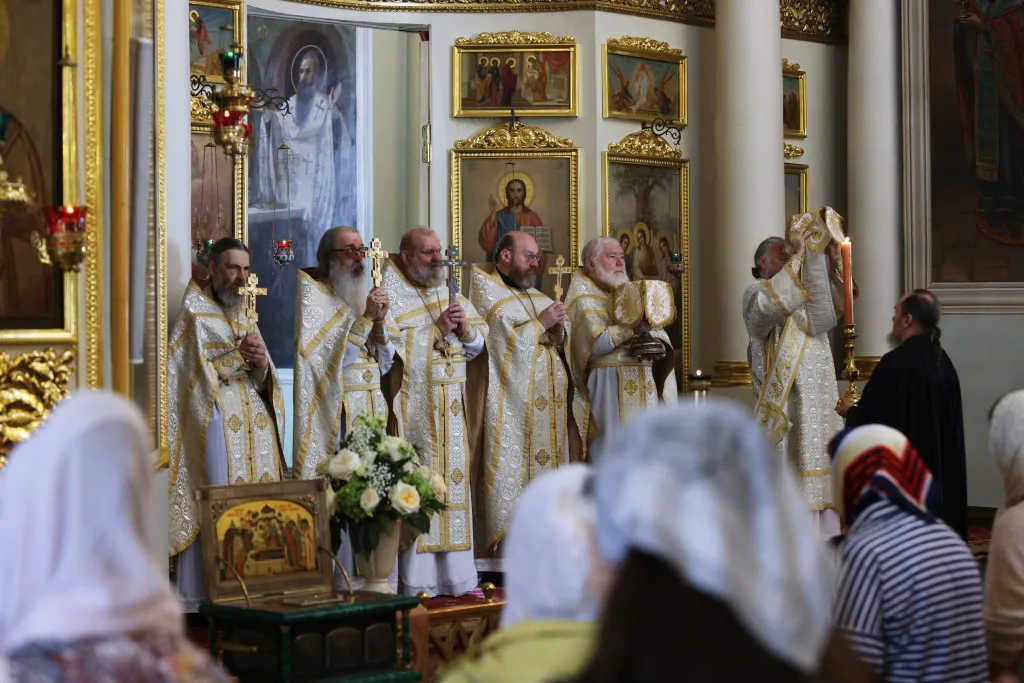 Праздник Преображения Господня в Даниловой обители