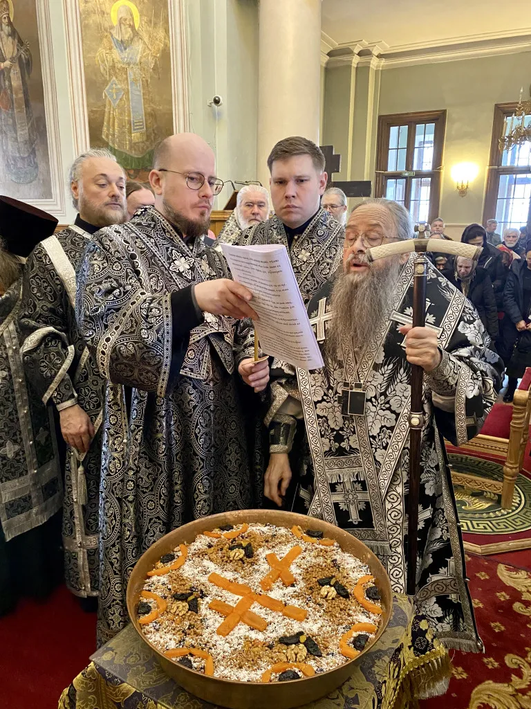 Литургия Преждеосвященных Даров в Даниловой обители в пятницу первой седмицы Великого поста