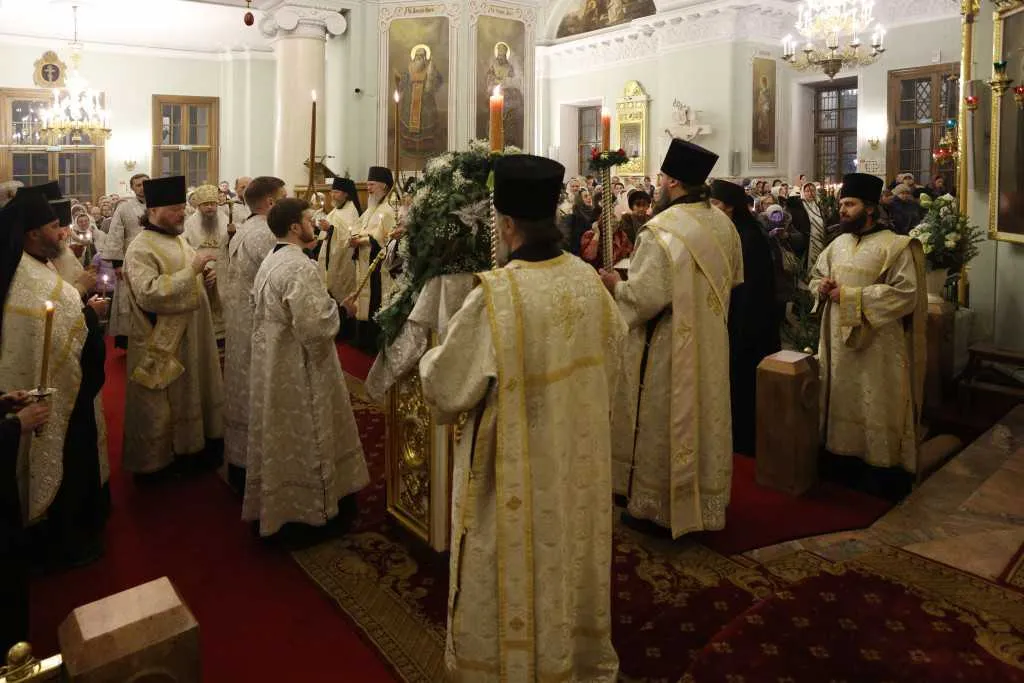 В обители князя Даниила встретили праздник Рождества Христова