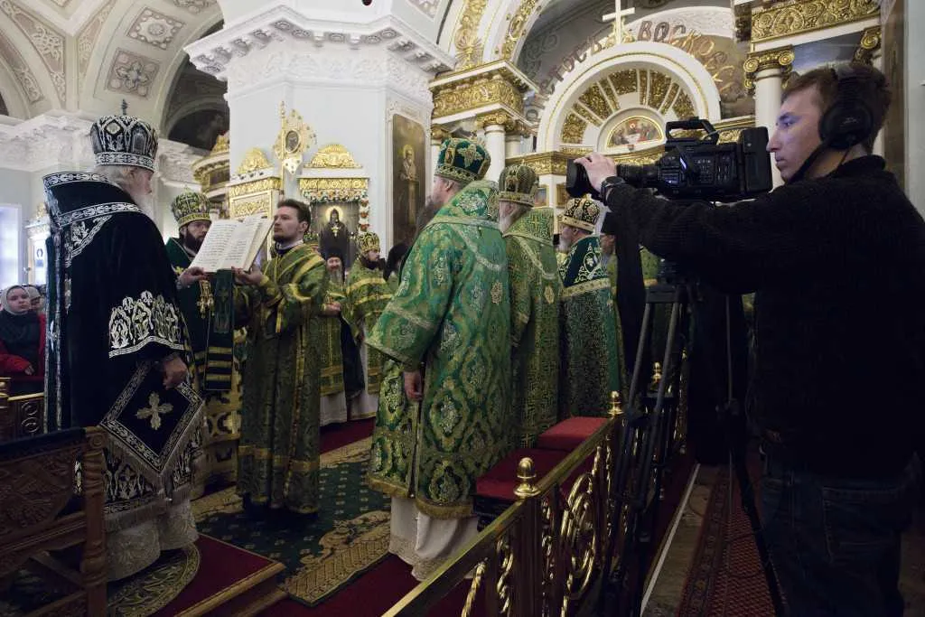 Святейший Патриарх Кирилл возглавил престольные торжества в обители князя Даниила